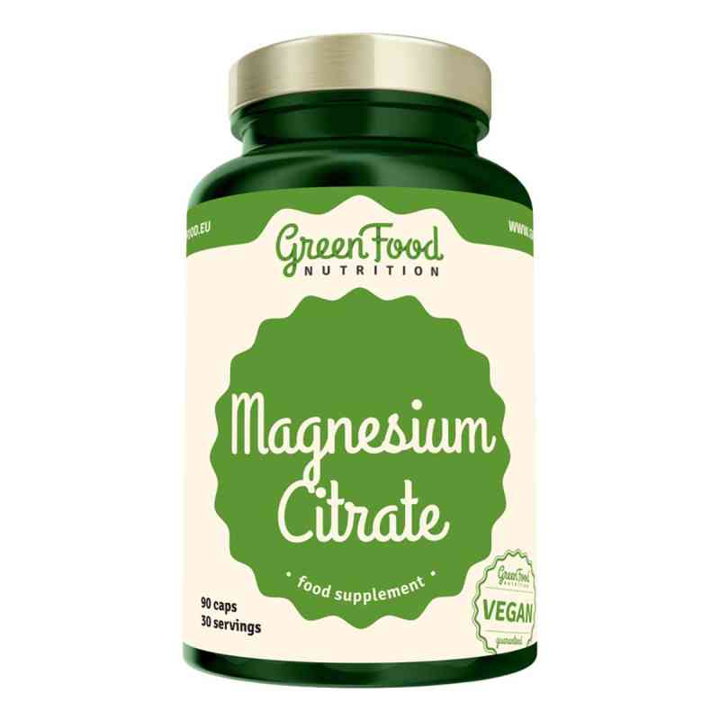 GreenFood Nutrition Magnesium Citrate Kapseln 90 stk von  PZN 08106563