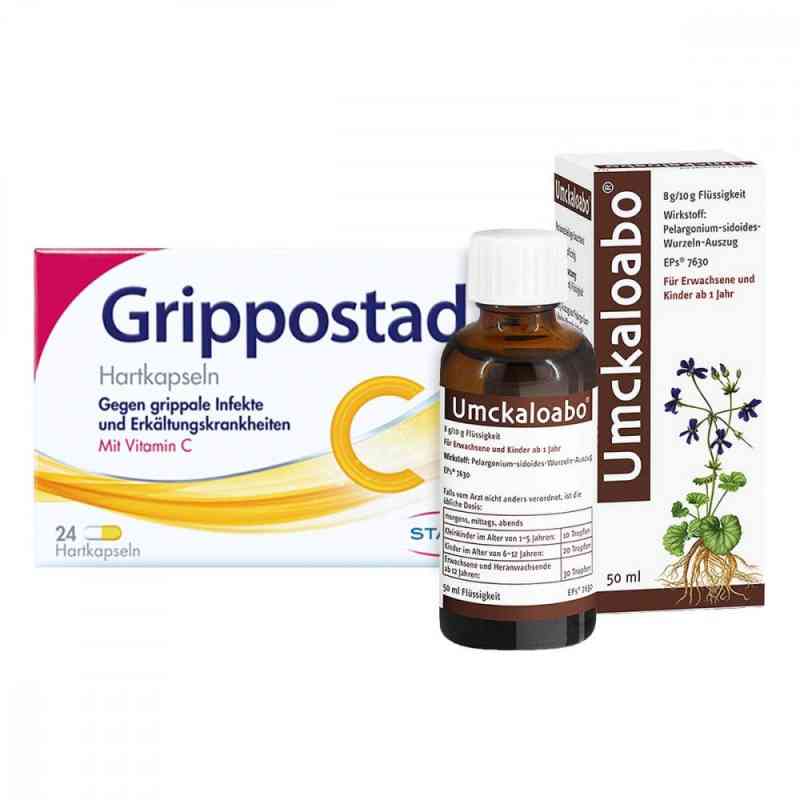 Grippostad C (24 stk) + Umckaloabo (50 ml) 1 Pck von  PZN 08130219