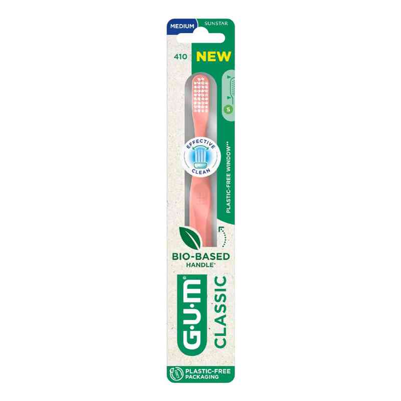 GUM CLASSIC Zahnbürste kompakt, medium 1 stk von Sunstar Deutschland GmbH PZN 19436409