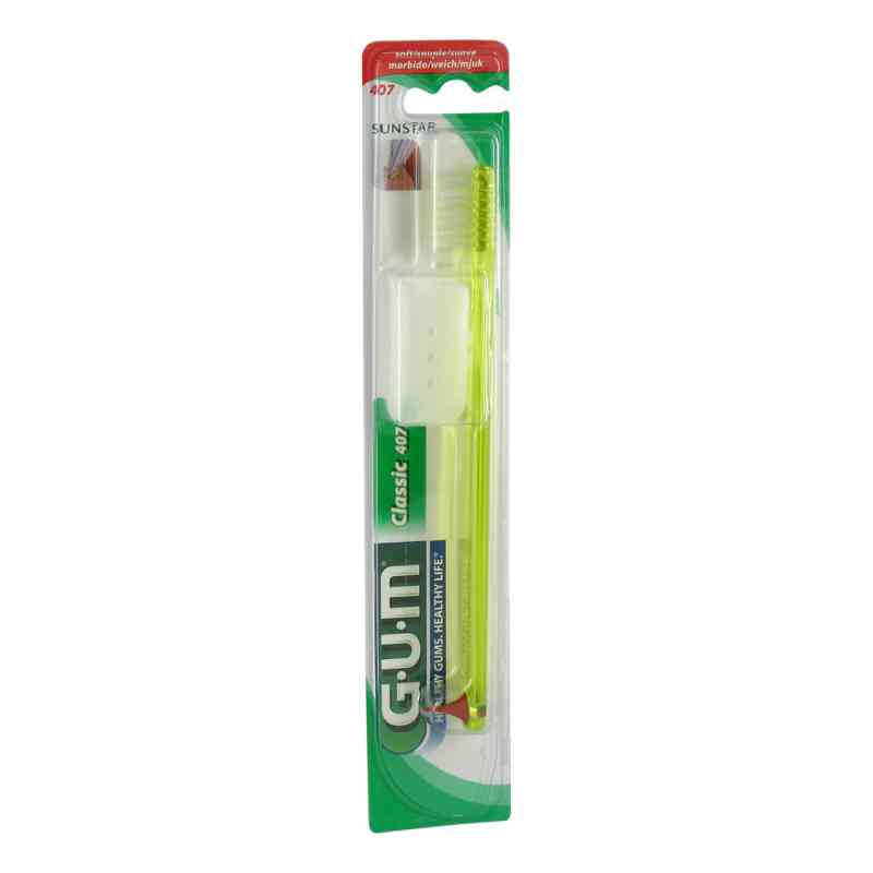 GUM Classic Zahnbürste kurz weich (mit Gummikegel) 1 stk von Sunstar Deutschland GmbH PZN 04549906