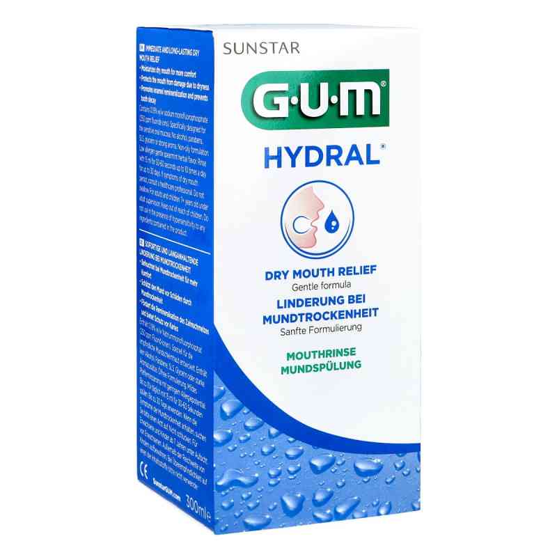 GUM HYDRAL Mundspülung 300 ml von Sunstar Deutschland GmbH PZN 10311534