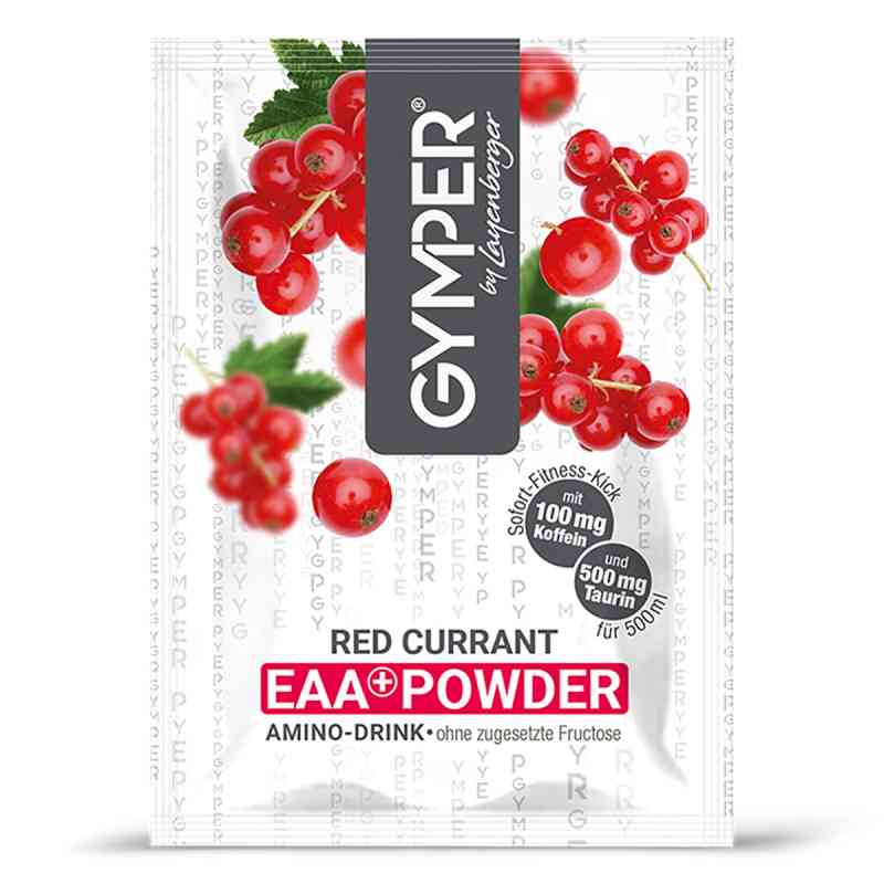 Gymper EAA+ Powder Amino-Drink Red Currant 20 g von Layenberger Nutrition Group GmbH PZN 15623557