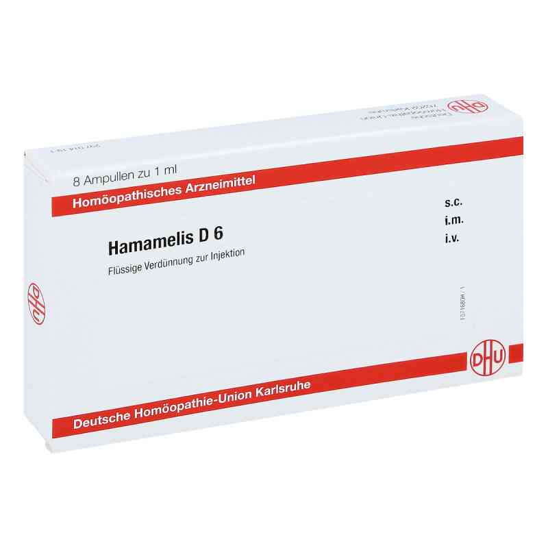 Hamamelis D6 Ampullen 8X1 ml von DHU-Arzneimittel GmbH & Co. KG PZN 11706217
