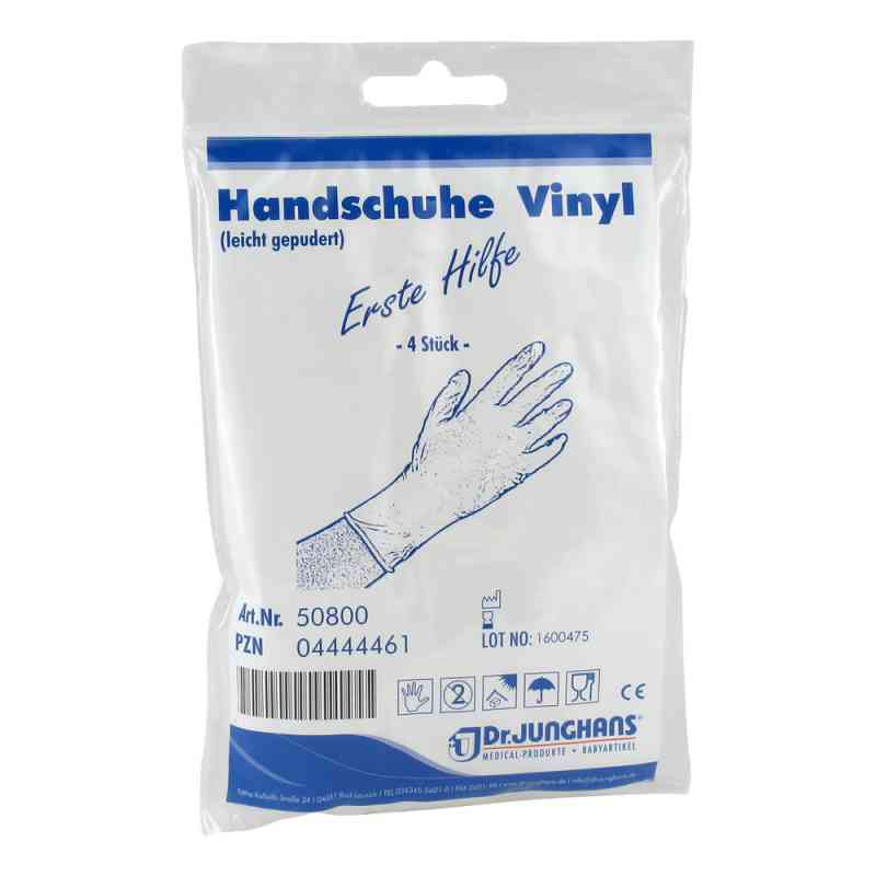 Handschuhe Anti Aids Vinyl 4 stk von Dr. Junghans Medical GmbH PZN 04444461