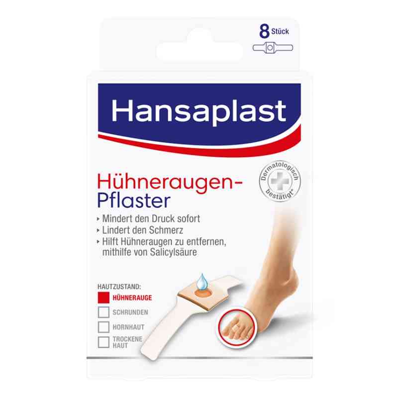 Hansaplast Hühneraugenpflaster 8 stk von Beiersdorf AG PZN 10779964