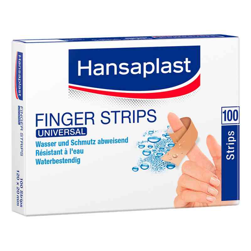 Hansaplast Universal Strips waterres.120x20mm 100 stk von Beiersdorf AG PZN 01215257