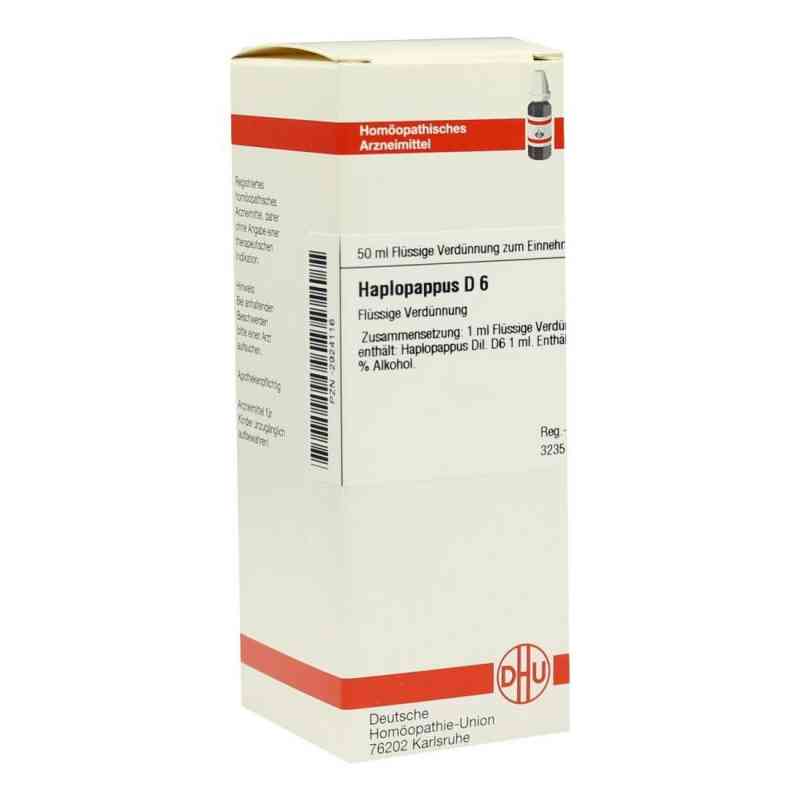 Haplopappus D6 Dilution 50 ml von DHU-Arzneimittel GmbH & Co. KG PZN 02924116