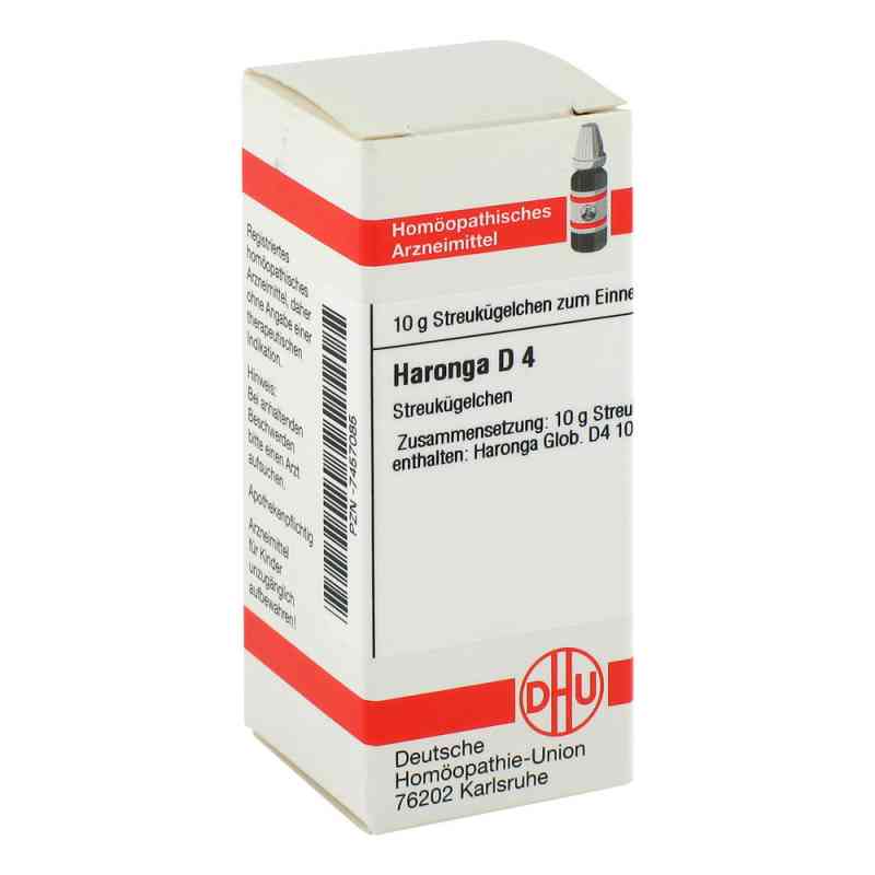 Haronga D4 Globuli 10 g von DHU-Arzneimittel GmbH & Co. KG PZN 07457085