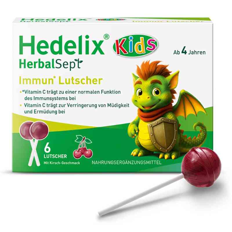 Hedelix Herbalsept Immun Lutscher Kids 6 stk von Dr. Theiss Naturwaren GmbH PZN 19927403