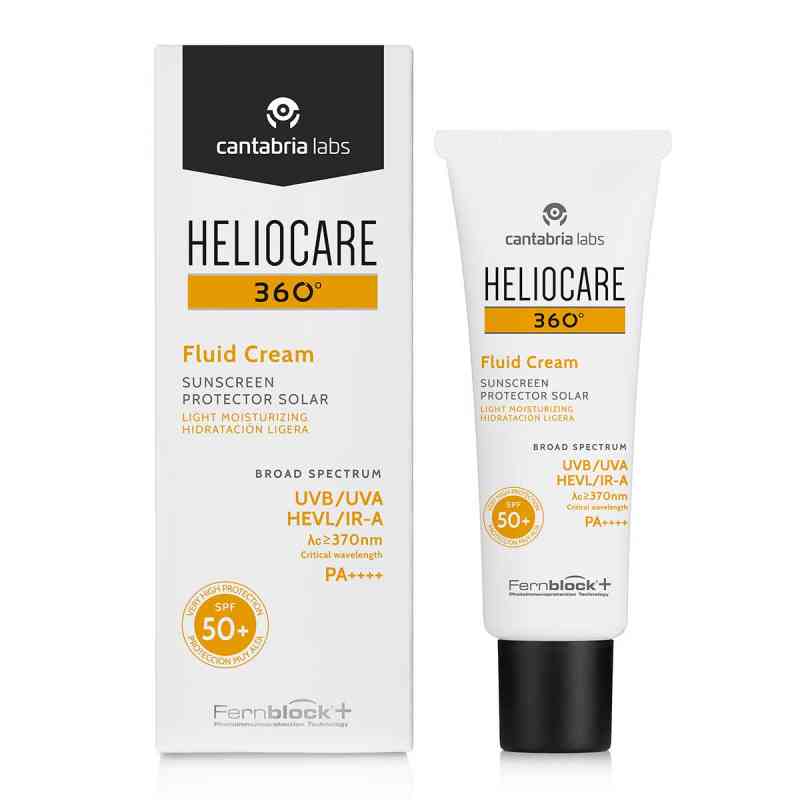 Heliocare 360 Fluid Cream Spf 50+ 50 ml von Derma Enzinger GmbH PZN 10084185
