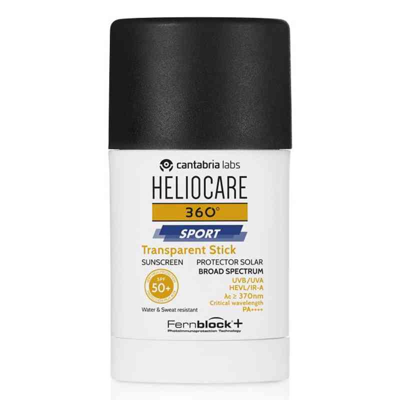 Heliocare 360° Sport Transparent Stick Spf 50+ 25 g von Derma Enzinger GmbH PZN 19659782