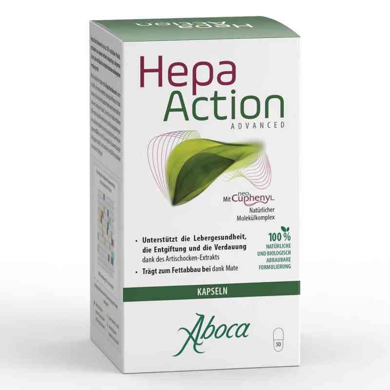 Hepa Action Advanced Kapseln 50 stk von ABOCA S.P.A. SOCIETA' AGRICOLA PZN 16503536