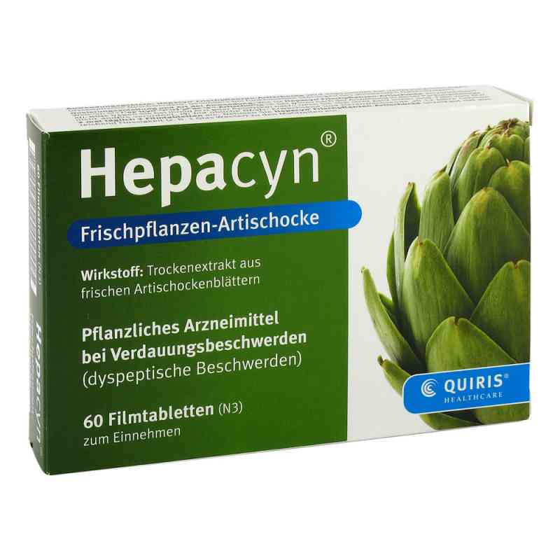 Hepacyn Frischpflanzen-Artischocke 60 stk von Quiris Healthcare GmbH & Co. KG PZN 09155655
