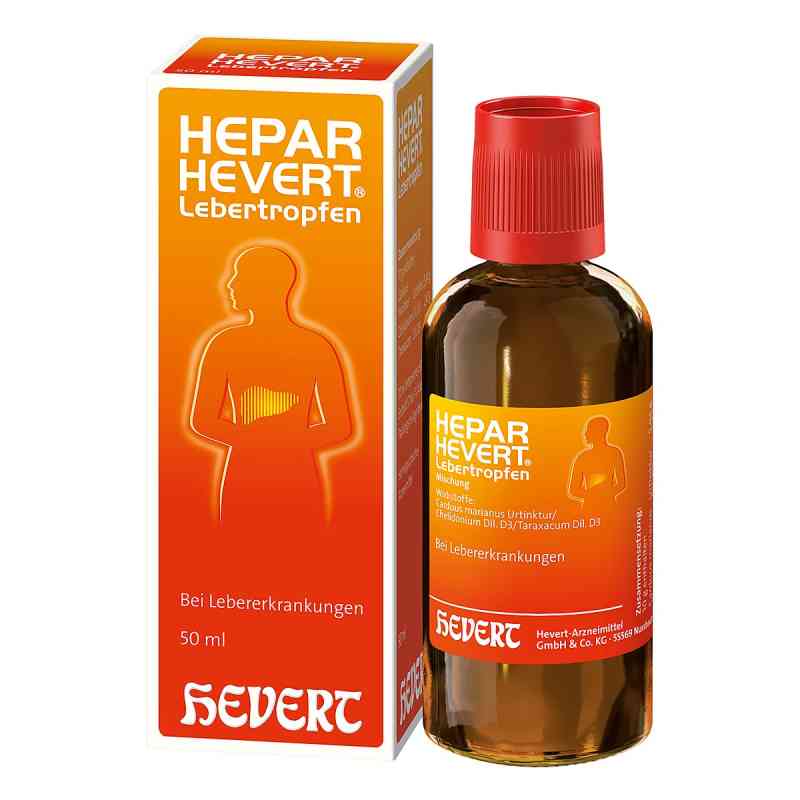 Hepar Hevert Lebertropfen 50 ml von Hevert-Arzneimittel GmbH & Co. KG PZN 04982520