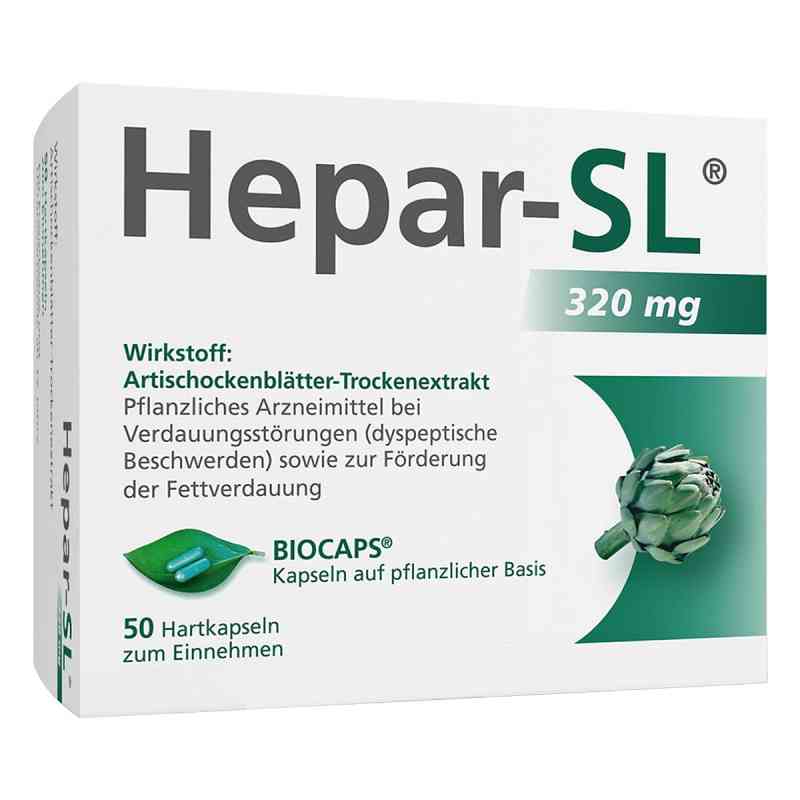 Hepar SL 320 mg Hartkapseln 50 stk von MCM KLOSTERFRAU Vertr. GmbH PZN 09530432