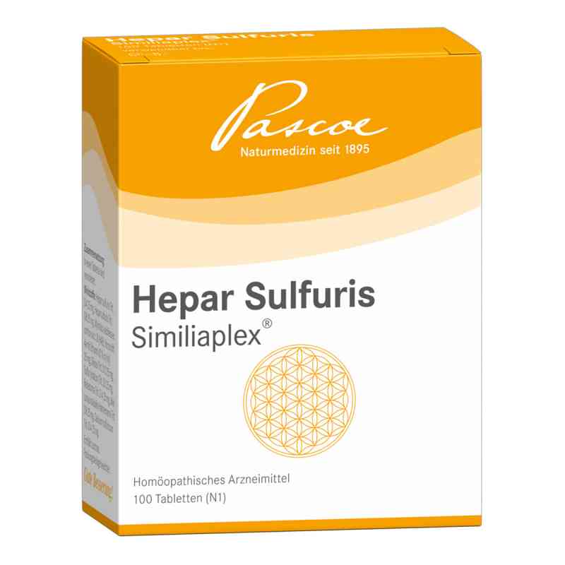 Hepar Sulfuris Similiaplex Tabletten 100 stk von Pascoe pharmazeutische Präparate PZN 07703667