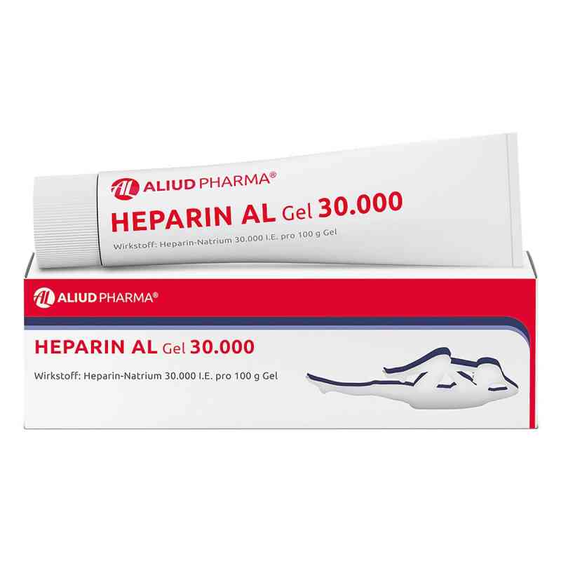 Heparin AL Gel 30.000 bei Prellungen oder Blutergüssen 100 g von ALIUD Pharma GmbH PZN 04668290