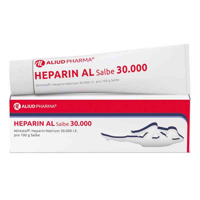 Heparin AL Salbe 30.000 bei Prellungen oder Blutergüssen 100 g von ALIUD Pharma GmbH PZN 04668338