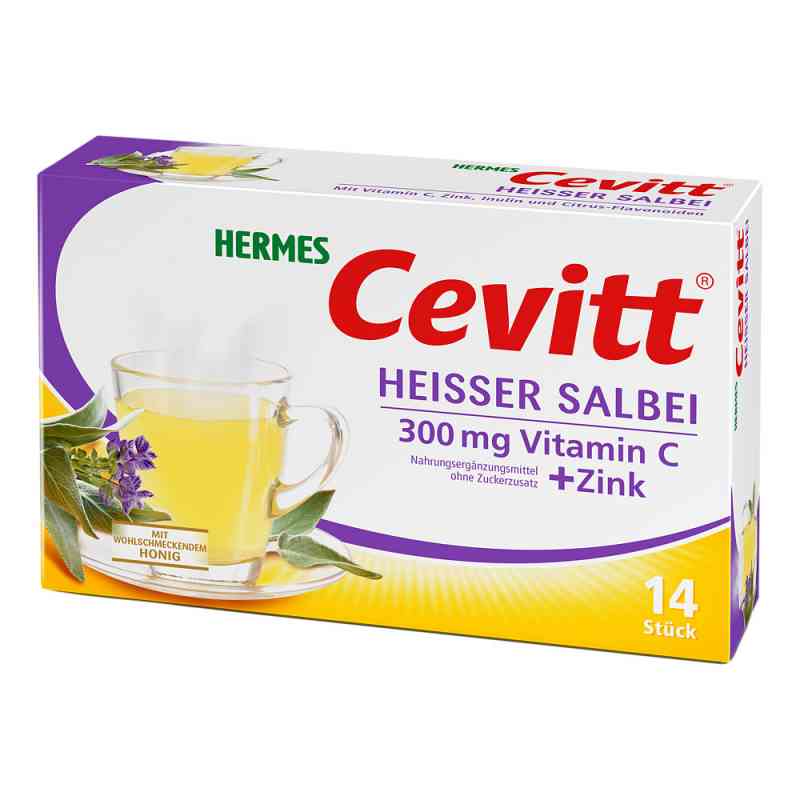 Hermes Cevitt Heisser Salbei Granulat 14 stk von HERMES Arzneimittel GmbH PZN 07484739