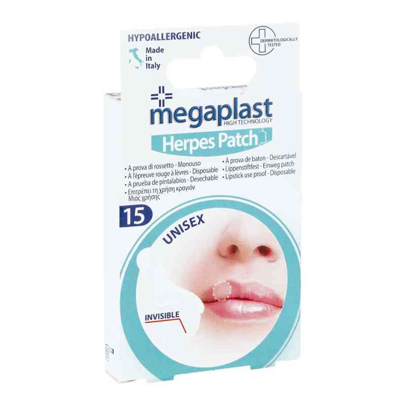 Herpes Patch 14 mm megaplast 15 stk von Axisis GmbH PZN 16500851
