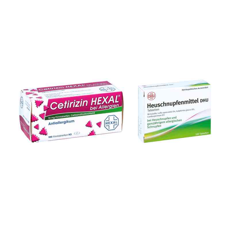 Heuschnupfenmittel DHU Tabletten - Cetirizin HEXAL 1 stk von Hexal AG PZN 08100097