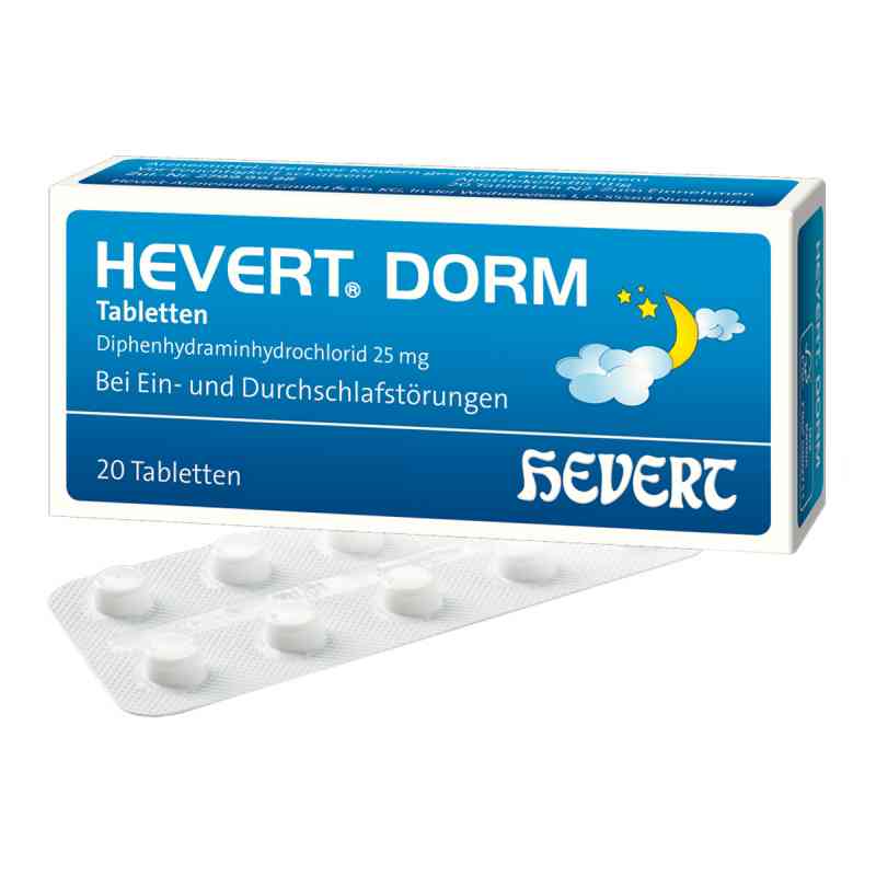 Hevert Dorm Tabletten 20 stk von Hevert-Arzneimittel GmbH & Co. K PZN 15582858