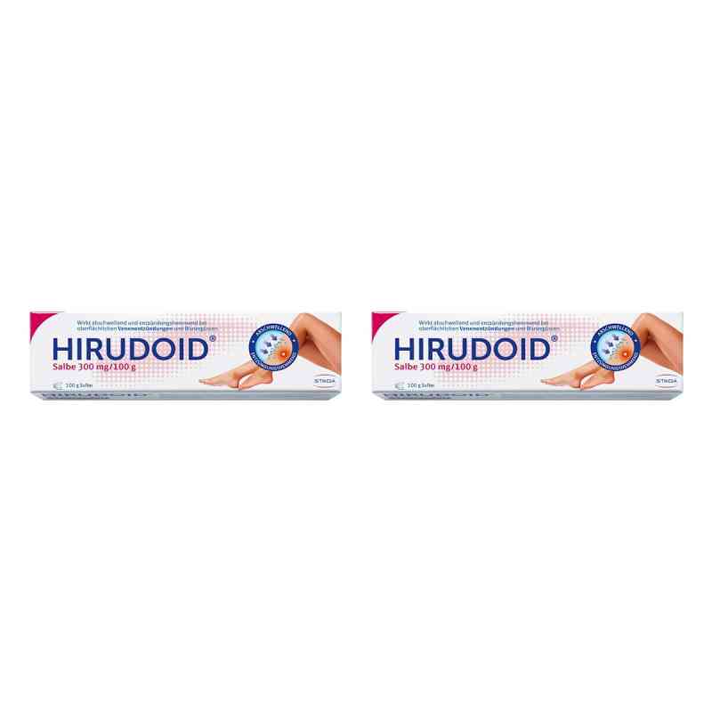 Hirudoid Salbe bei Venenentzündungen und Blutergüssen 2x100 g von STADA Consumer Health Deutschland GmbH PZN 08107755