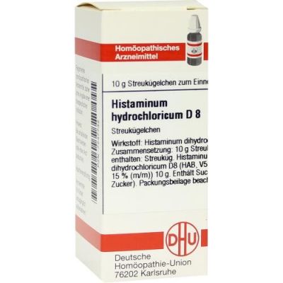 Histaminum Hydrochloricum D8 Globuli 10 g von DHU-Arzneimittel GmbH & Co. KG PZN 07247732