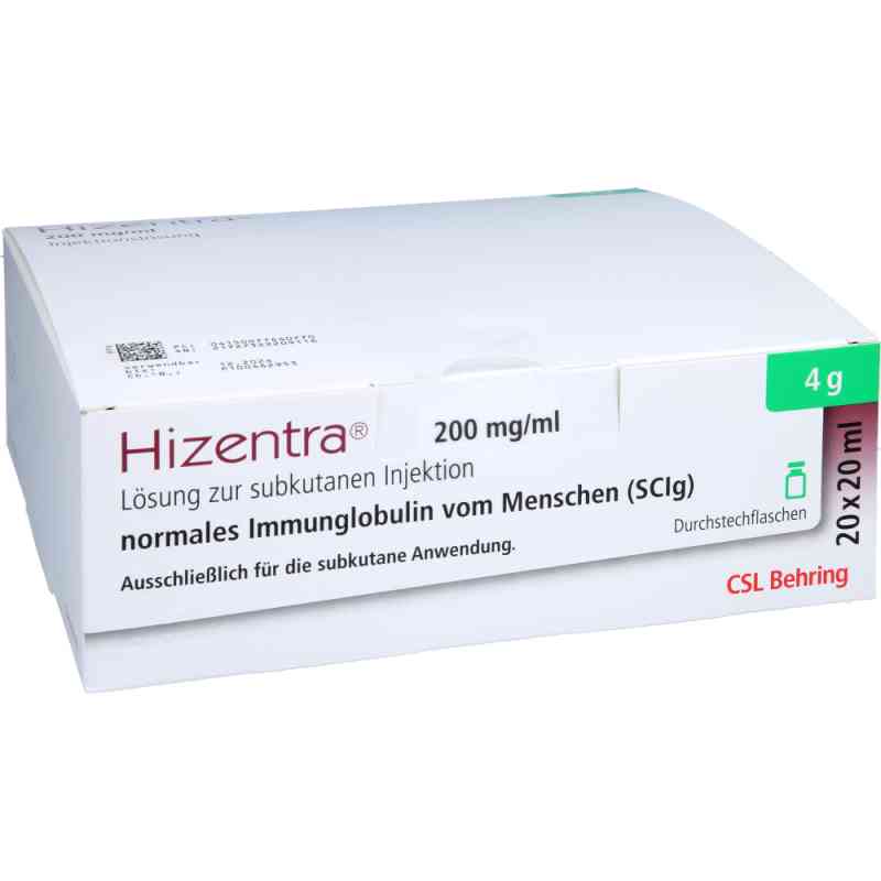 Hizentra 200 mg/ml Lö.z.subkutanen Injektion 4 g 20X20 ml von CSL Behring GmbH PZN 07764077