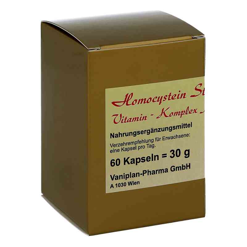 Homocystein Stoffwechsel-vitamin-komplex N Kapseln 60 stk von Vaniplan-Pharma GmbH PZN 12569082