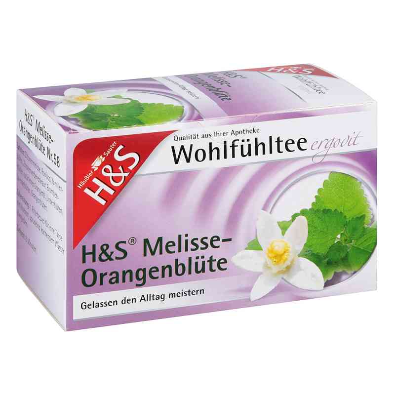 H&s Melisse Orangenblüte Filterbeutel 20X2.0 g von H&S Tee - Gesellschaft mbH & Co. PZN 06582428