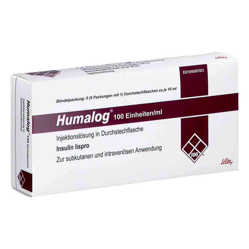 Humalog 100 Einheiten/ml 5X10 ml von ACA Müller/ADAG Pharma AG PZN 02683262