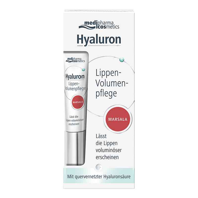 Hyaluron Lippen-volumenpflege Balsam marsala 7 ml von Dr. Theiss Naturwaren GmbH PZN 12380692