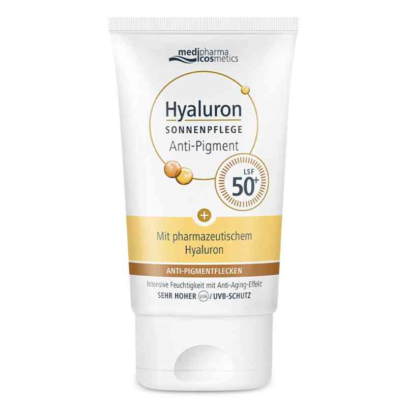 Hyaluron Sonnenpflege Gesicht Anti-Pigment & Anti-Age LSF 50 50 ml von Dr. Theiss Naturwaren GmbH PZN 14406533