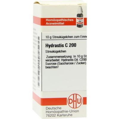 Hydrastis C200 Globuli 10 g von DHU-Arzneimittel GmbH & Co. KG PZN 07169771