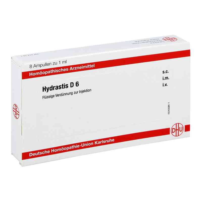 Hydrastis D6 Ampullen 8X1 ml von DHU-Arzneimittel GmbH & Co. KG PZN 11706418