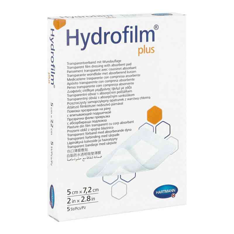 Hydrofilm Plus Transparentverband 5x7,2 cm 5 stk von PAUL HARTMANN AG PZN 04605705