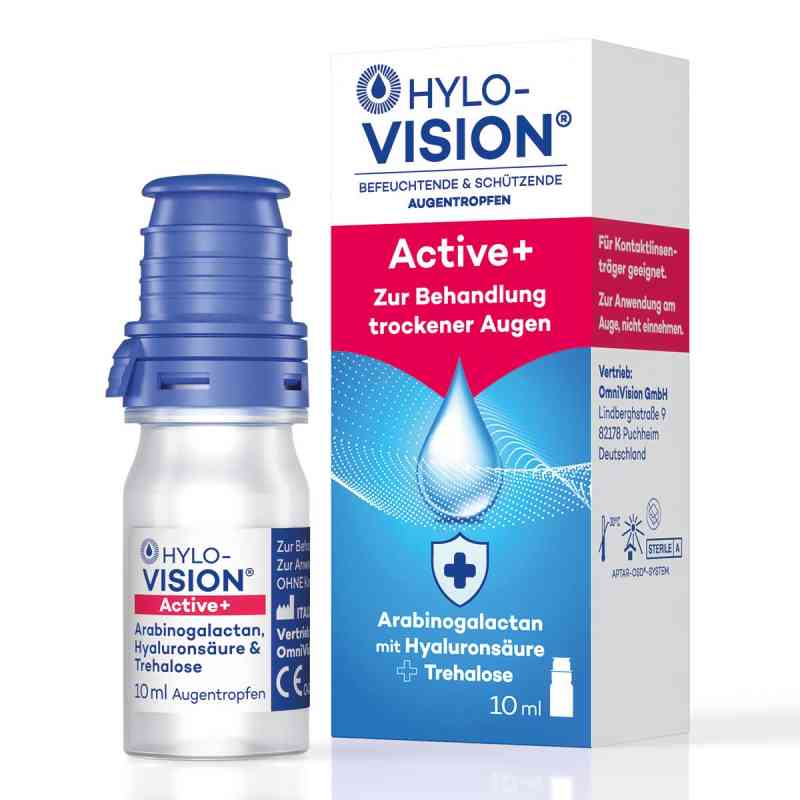 Hylo-Vision Active+ Augentropfen 10 ml von OmniVision GmbH PZN 19979877