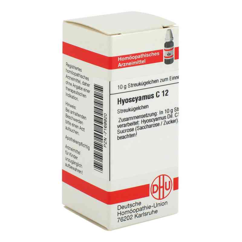 Hyoscyamus C12 Globuli 10 g von DHU-Arzneimittel GmbH & Co. KG PZN 07169920