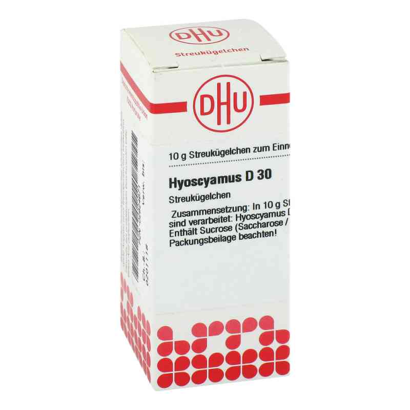 Hyoscyamus D30 Globuli 10 g von DHU-Arzneimittel GmbH & Co. KG PZN 02924671
