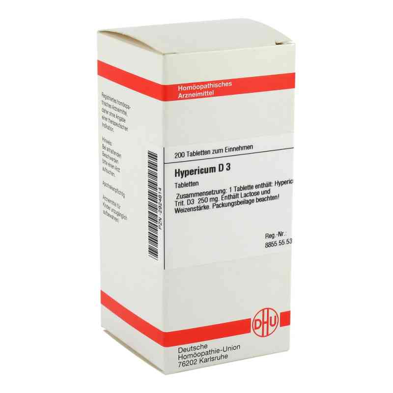 Hypericum D3 Tabletten 200 stk von DHU-Arzneimittel GmbH & Co. KG PZN 02924814
