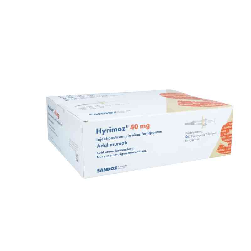 Hyrimoz 40 mg/0,8 ml iniecto -lösung i.e.Fertigspritze 6 stk von Abacus Medicine A/S PZN 15300765