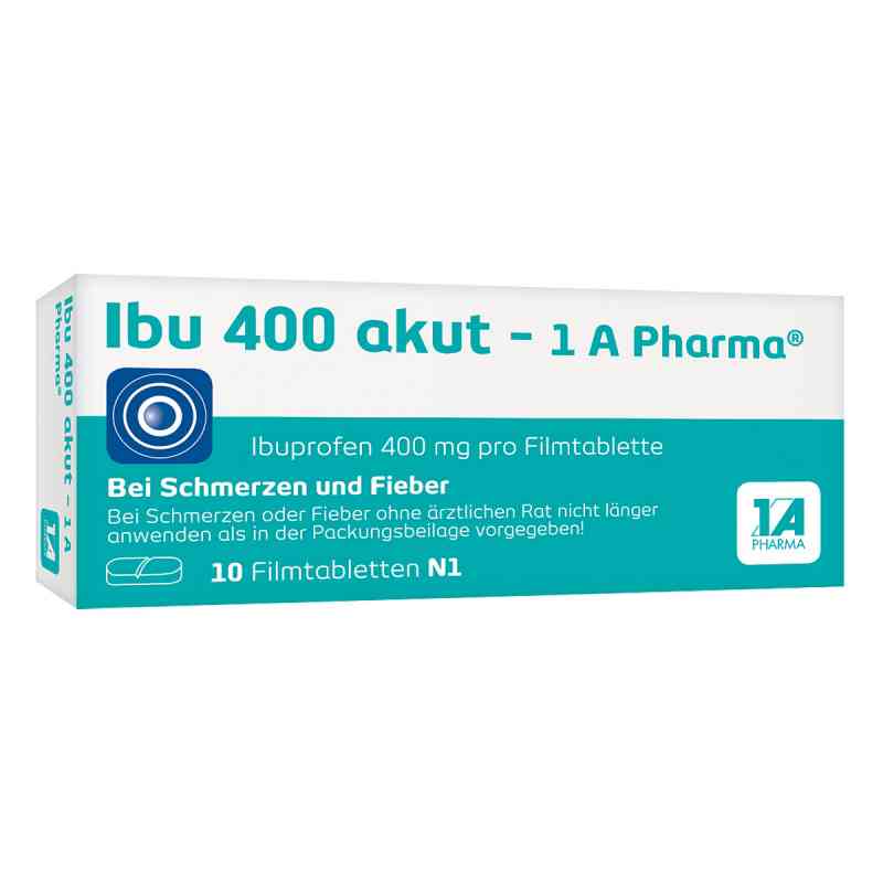 Ibu 400 akut-1A Pharma 10 stk von 1 A Pharma GmbH PZN 02013194