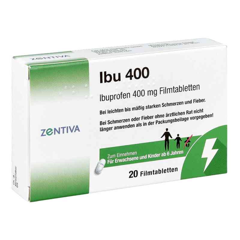 Ibu 400 Filmtabletten 20 stk von Zentiva Pharma GmbH PZN 16033326