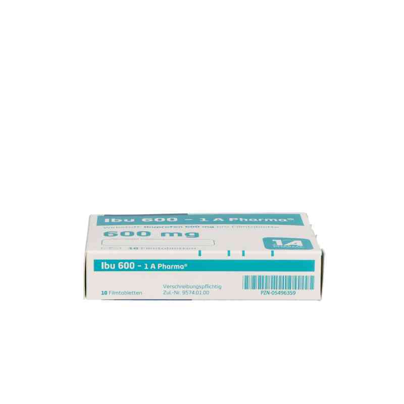 Ibu 600-1a Pharma Filmtabletten 10 stk online günstig kaufen