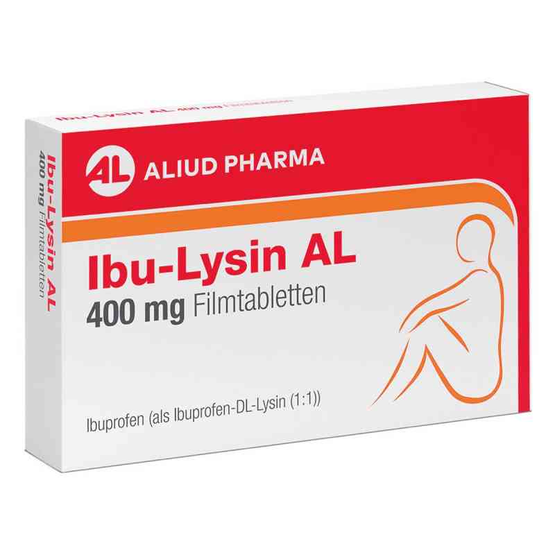 Ibu-Lysin AL 400 mg Filmtabletten bei akuten Schmerzen 10 stk von ALIUD Pharma GmbH PZN 18021244