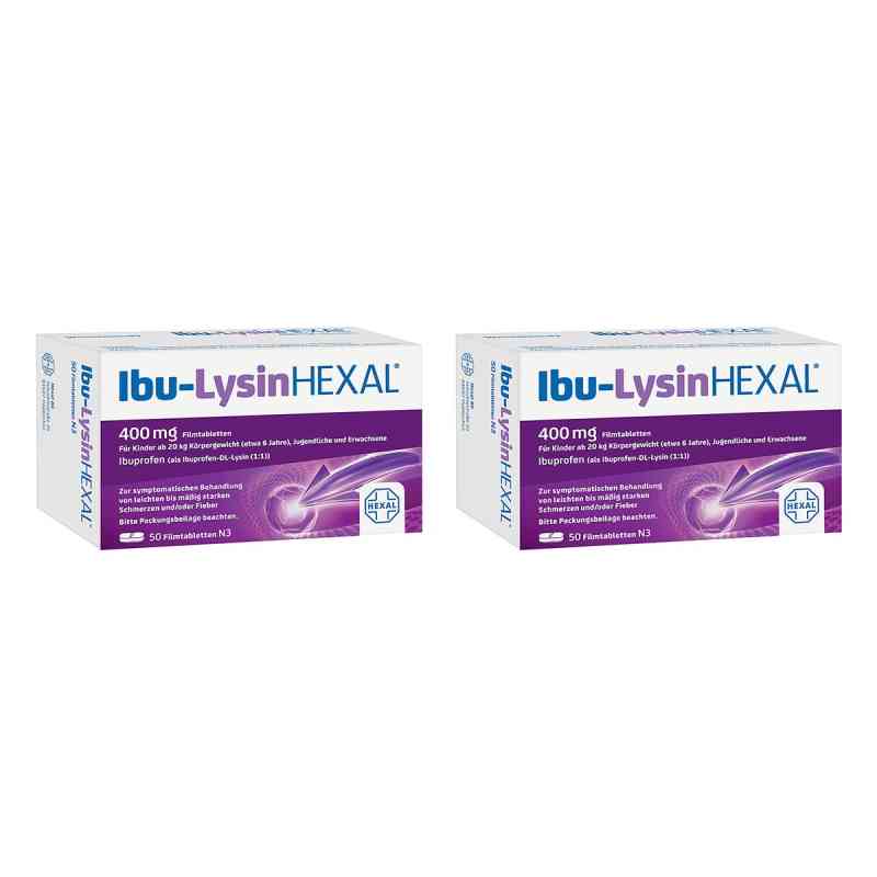 Ibu-LysinHEXAL® 400 mg Filmtabletten 2x50 stk von Hexal AG PZN 08102579