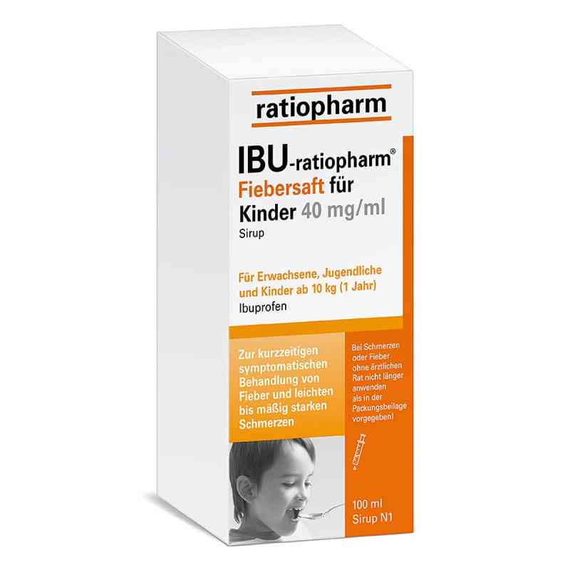 IBU ratiopharm 4% Fiebersaft für Kinder 100 ml von ratiopharm GmbH PZN 00696289