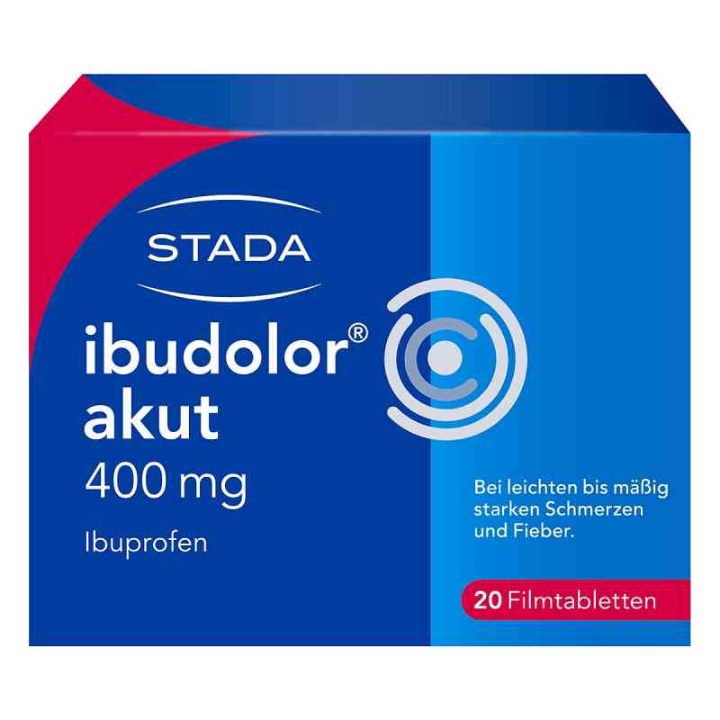 Ibudolor akut 400mg Ibuprofen Filmtabletten 20 stk von STADA Consumer Health Deutschland GmbH PZN 09091257