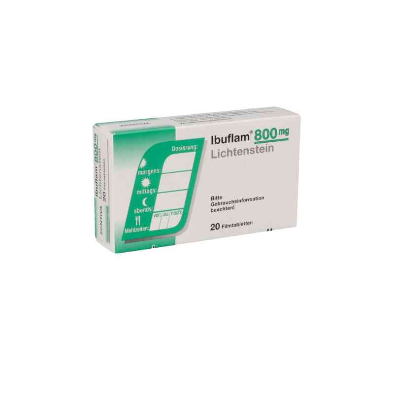 Ibuflam 800mg Lichtenstein 20 stk von Zentiva Pharma GmbH PZN 06313438